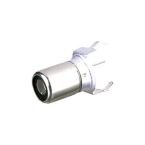 RCA-Buchsen-Koaxialsockel Leiterplatte 11 MM Elektro DH. Farbe rot 10.576/11/R 8430552084005