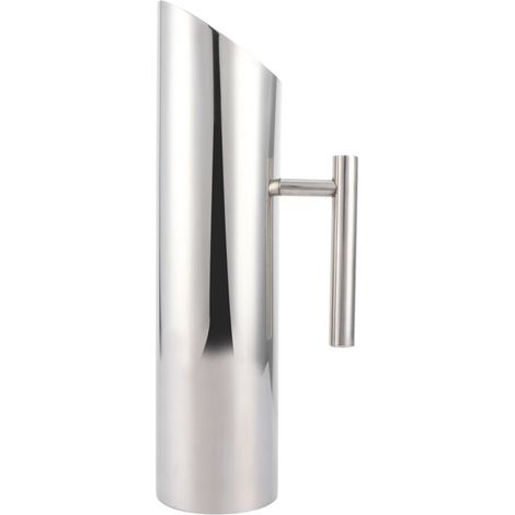 Pichet à eau en acier inoxydable de grande capacité de 2l, pichet à boisson froide, outil de service pour la maison et l'hôtel (1/5)