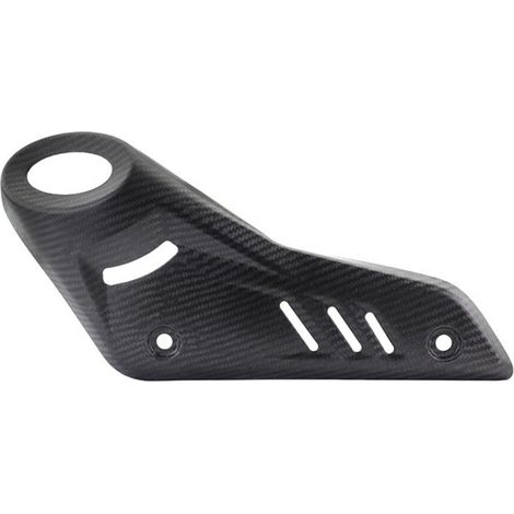 Couvercle D'échappement de Silencieux D'échappement de Moto Protecteur en Fiber de Carbone Protection de Bouclier Thermique pour KOVE 450RR 2023 (1/2)