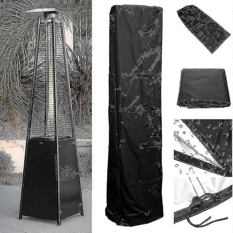 Housse de protection robuste et étanche pour chauffage de terrasse pyramidal à gaz (1/4)