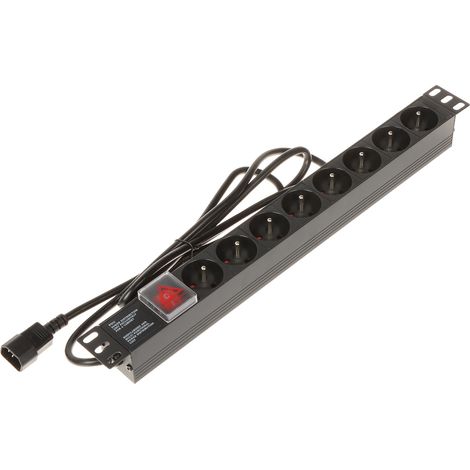 Steckdosenleiste PD-8/R-IEC 1,8 m (1/4)