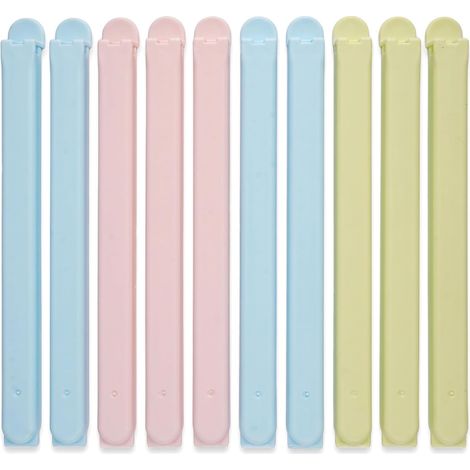 10 Pieces Food Bag Clips 20 cm, Food Bag Closure Clip (1/5)