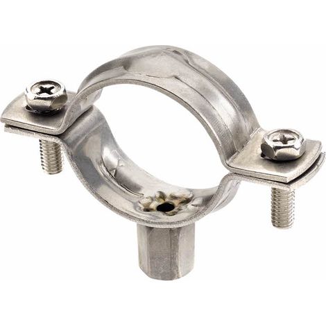 AB-RE A2 - ABRAZADERA REFORZADA M8 + M10. INOX. A2 140 ( 25 u.) (1/2)
