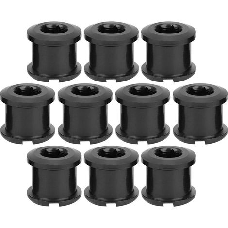 10 Vis de Plateau Noir pour Vélo de Montagne et Route - Accessoires Cyclisme (1/5)