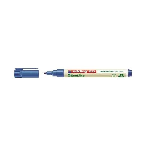 Edding e-25 EcoLine 4-25003 Permanentmarker Blau wasserfest: Ja (1/5)