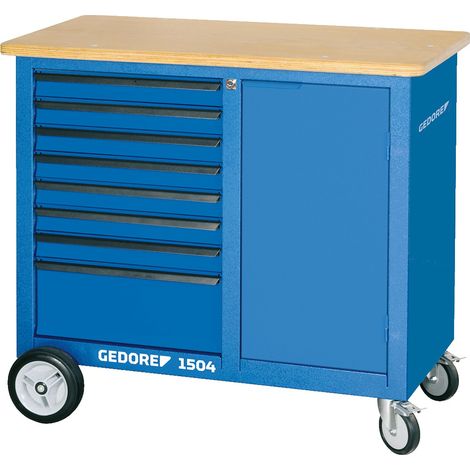 Gedore Rollwerkbank mit 8 Schubladen (1/5)