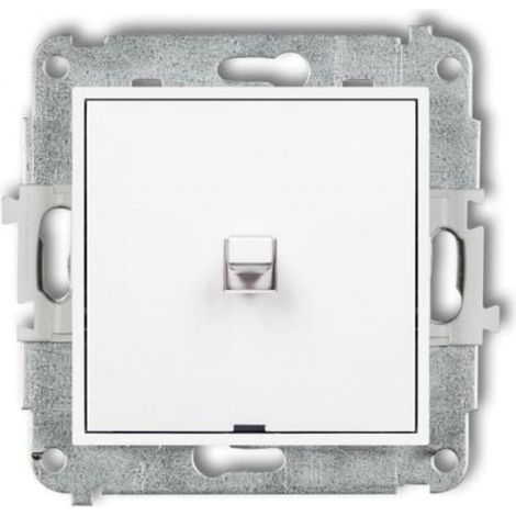 Mecanismo de interruptor monopolar Icon estilo americano blanco mate 25IWPUS-1