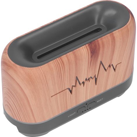 200-ml-Aroma-Diffusor-Luftbefeuchter mit Hohlflammenlampe und USB-Netzteil für Schlafzimmer und Büro (1/5)