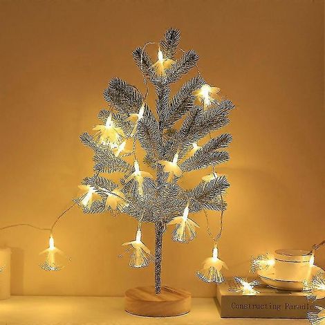 Guirlande lumineuse décorative en fibre optique en forme de fleur, 3 mètres, 20 LED, idéale pour décorer salon, chambre, jardin ou arbre. (1/5)