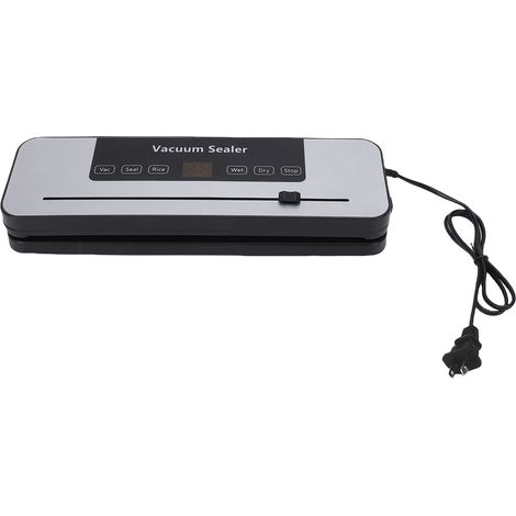 Machine de mise sous vide compacte, puissante avec une aspiration de 65 kPa, entièrement automatique, pour la cuisine domestique (prise US). (1/5)