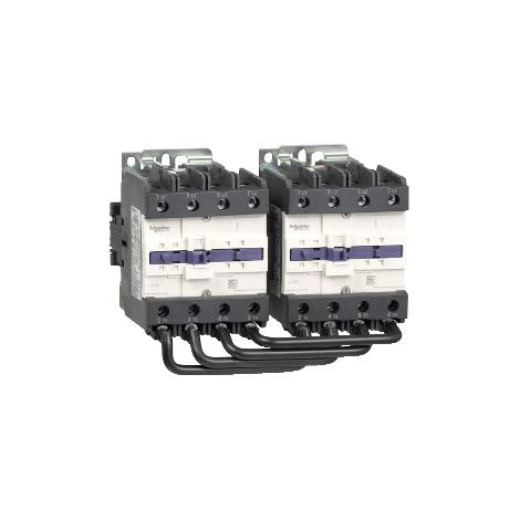 Schneider LC2D80004V7 Reversing contactor TeSys LC2D 4P AC1 440V 125 A Coil 400V AC