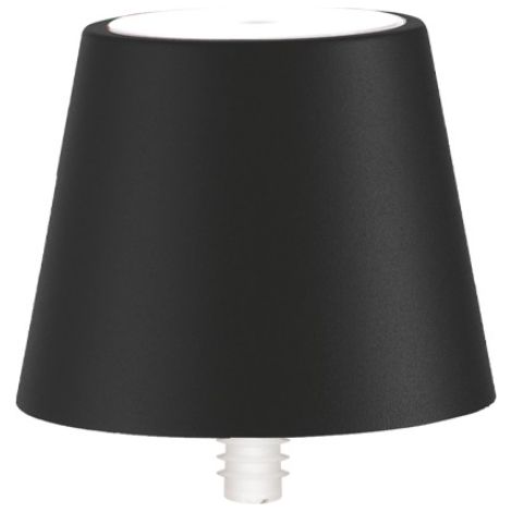 Poldina stopper lampada da tavolo per bottiglia colore nero opaco zafferano ld0349d3 (1/5)
