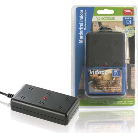 Isotronic repelente para martas interior blanco diseno discreto
