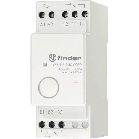 Finder Relè a impulso Guida DIN 13.01.0.012.0000 1 scambio 12 V DC/AC 1 pz.