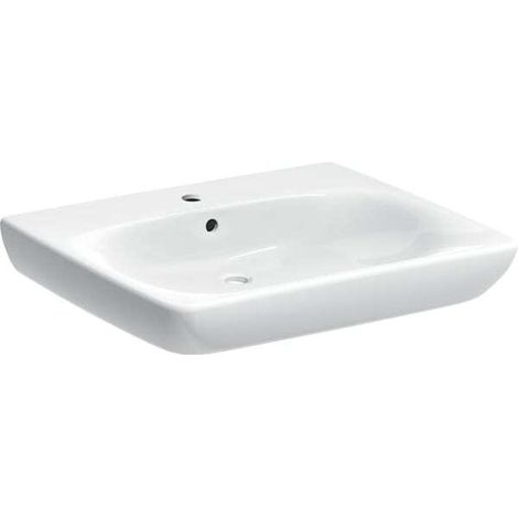 Geberit Renova Nr. 1 Comfort, lavabo avec encastrement,