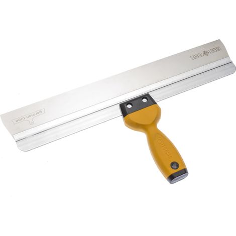 Attrezzo muratore forte trowel manico ergonomico acciaio inox 45 cm