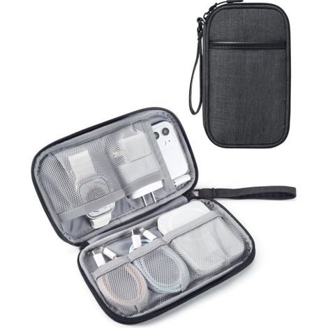 Sac de rangement pour câbles voyage chargeurs, cordons et appareils électroniques (1/5)