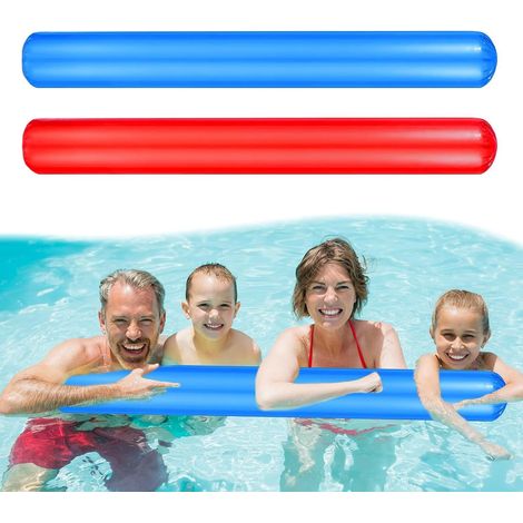 2 Pièces Frite Piscine Gonflables, 105 cm Nouilles de Piscine Gonflables, Frites Natation pour Piscine, Frite Piscine Nouille Flotteur, Jouets de Piscine pour Enfants Adultes (1/5)