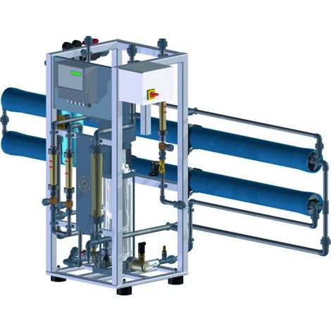Judo Umkehr-Osmose-Anlage JOS 20 G im Rahmengestell, 1100l/h, DN 20