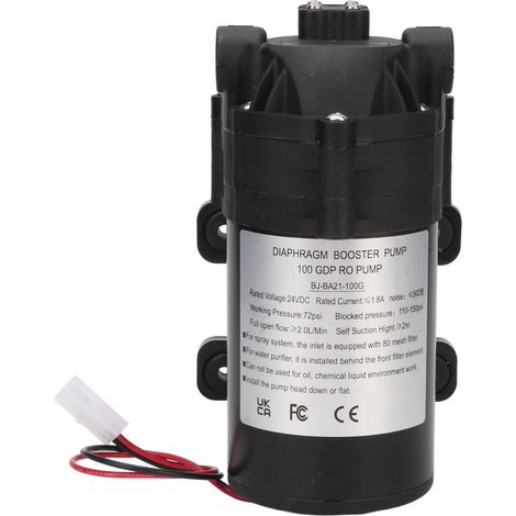 Pompe auto-amorçante, rehausseur d'eau, pression à diaphragme G3/8, filetage femelle, accessoires de cuisine et de bain