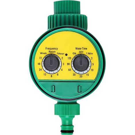 Contrôleur d'arrosage automatique, programmateur d'arrosage automatique, bouton de minuterie. (1/5)