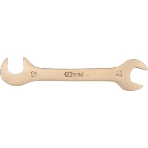 KS Tools BRONZEplus Blech-Doppel-Maulschlüssel klein 4 mm - 963.7118