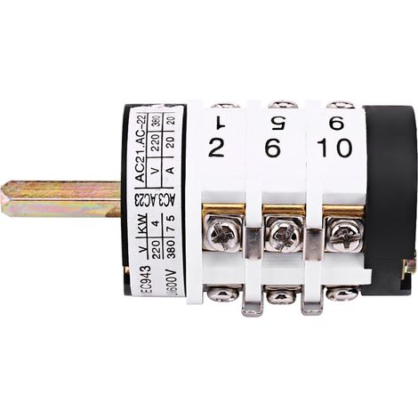 Umkehrschalter 220V/380V 20A für Metallreifenmaschine (1/5)