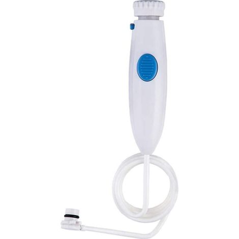 Accessoire hygiène dentaire tuyau flexible poignée plastique pour hydropulseur Waterpik WP-100 WP-900, remplacement irrigation buccale, lot unique, usage quotidien. (1/5)