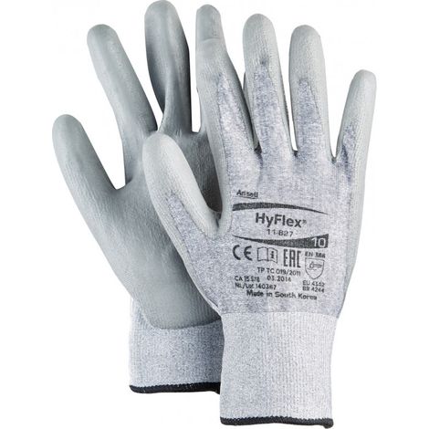 Guante de protección anticorte -HyFlex 11-627- T8 (Por 12)
