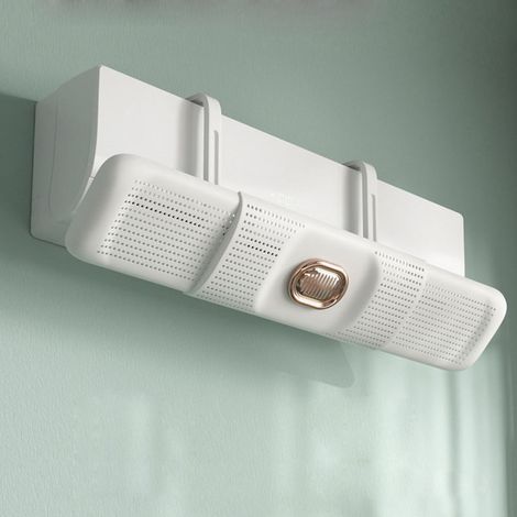 Pare-vent deflecteur climatiseur anti-vent direct, bouclier refroidi par air, protection direction flux d'air, pare-brise, lot de 2 (1/5)