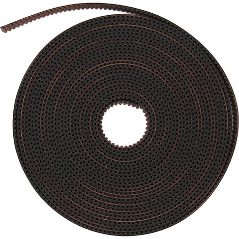 Courroie pour imprimante 3D de 9 mm de large, en caoutchouc cranté 9RF, en fibre de verre, stable et silencieuse (2GT), compatible avec Ender3 CR10 et Anet, longueur 5 mètres (16,4 pieds).