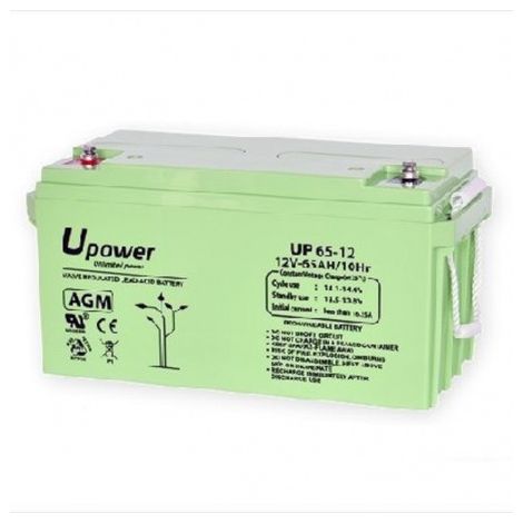 Batería U-Power AGM 12V 65Ah