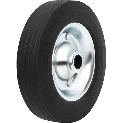 Wheel for Jockey Wheel Ø20x5 cm Solid Rubber and Steel vidaXL