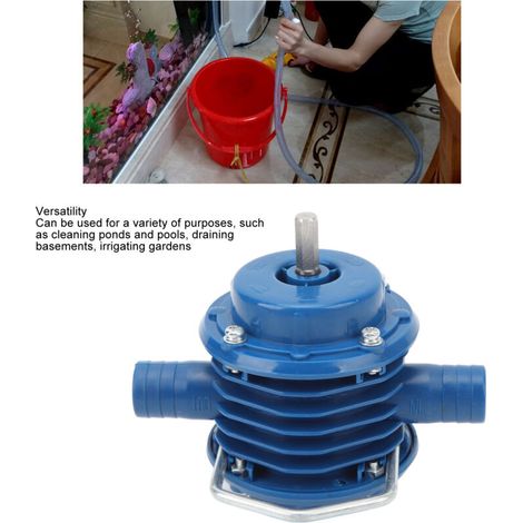 Pompe d'arrosage électrique miniature à amorçage automatique - Pompe centrifuge portable pour jardin, drainage, irrigation et transfert (1/5)