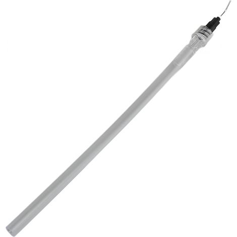 Lot de 20 tubes d'aspiration salivaire jetables pour soins buccaux dentaires, avec embouts d'aiguille pré-courbés. Consommables pour dentistes. (1/5)
