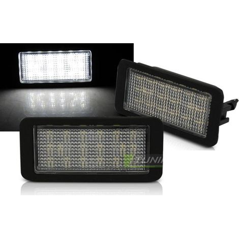 Paire feux de plaque SEAT Ibiza 6J de 2008 a 2012 LED-35546583 (1/3)