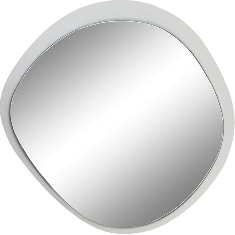 Miroir design blanc épuré pour élégance moderne - Blanc pur (1/4)