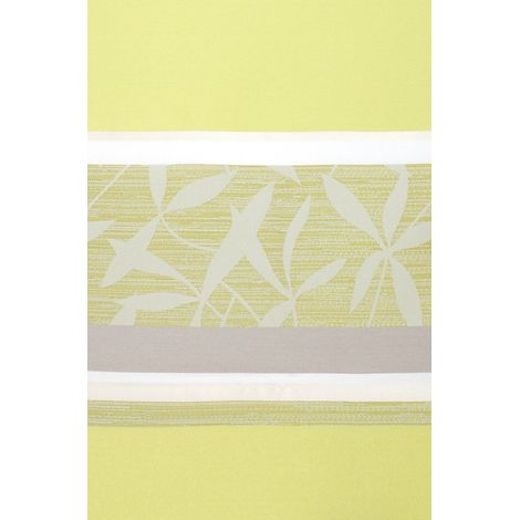 Deko Trends Oleander 6237017 66 – Tenda Tab-Top, plastica, colore: écru/verde/tortora, 245 x 146 x 0.1 cm