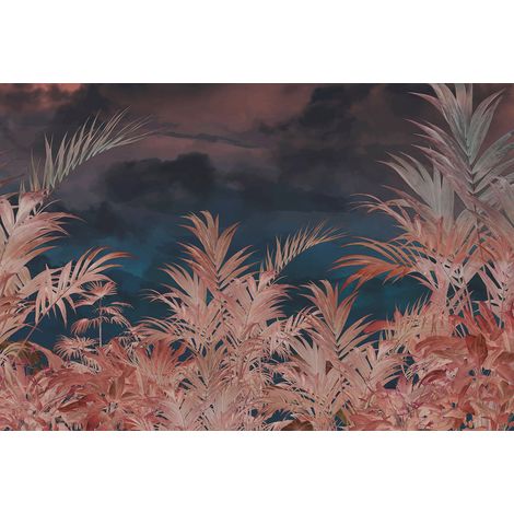 Papier peint panoramique - Feuilles - 130 cm x 88 cm (1/2)