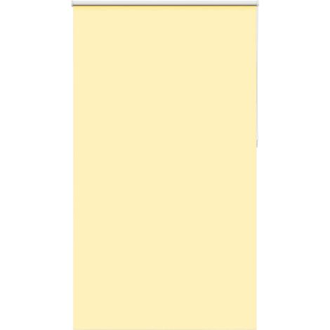 Verdunkelungsrollo Gelb 140x210cm Stoffbreite 136,6cm Polyester