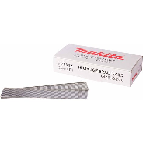 CHIODI MAKITA 18GA D.1,2 X 45mm, 5000 PEZZI - F-31944