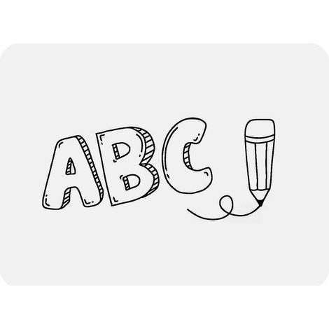 1 mini tableau blanc
