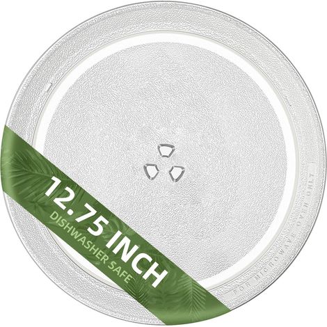 Plaque de rechange pour micro-ondes 441 x 335 A10, 9KC441X335A10 et plaque en verre pour micro-ondes WB49X10079 WB39X0082 5304522813 32,4 cm (1/5)