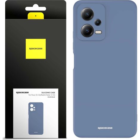 Robuste und stabile Silikonhülle mit matter Rückseite für Poco X5 5G/Redmi Note 12 5 (1/5)