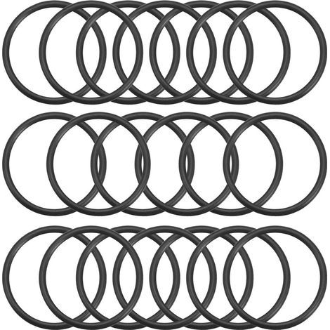 20 Nitril-O-Ringe, 41 mm Außendurchmesser, 34 mm Innendurchmesser, 3,5 mm Durchmesser, für Pumpen, Rohre und Sanitärinstallationen (1/5)