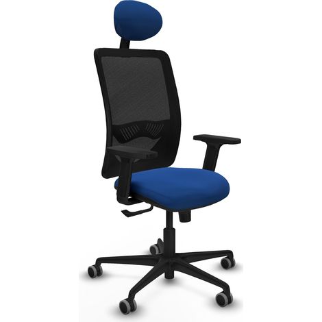 Silla de oficina piqueras y crespo Zulema negro cómoda ajustable (1/2)