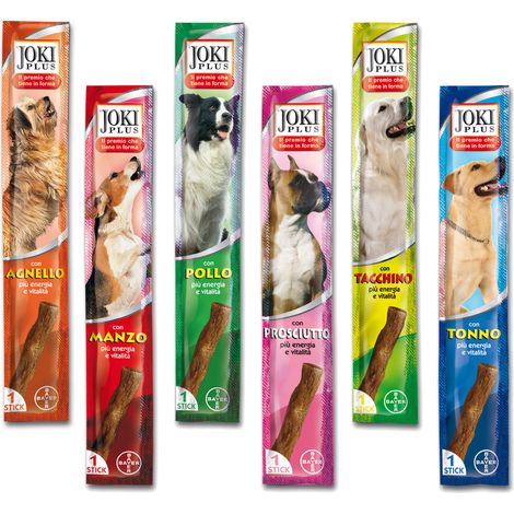 Bayer BARRETTA SNACK JOKI PLUS CANE gusto Pollo
