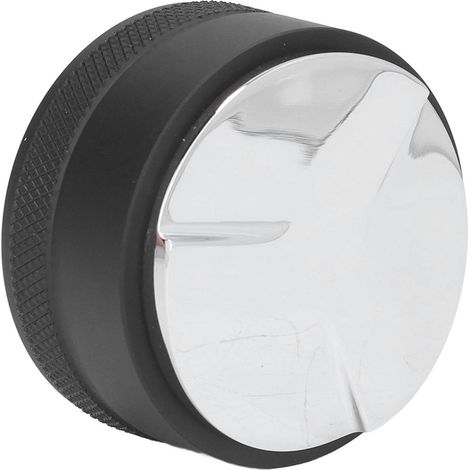 Distributeur de café en acier inoxydable, tasseur à café réglable, niveleur de café, noir 5 cm (1/5)