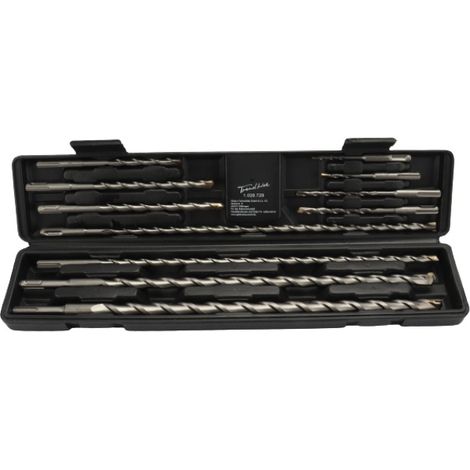 TrendLine SDS-Bohrer-Set für Beton & Stein 11-teilig Betonbohrer (1/3)