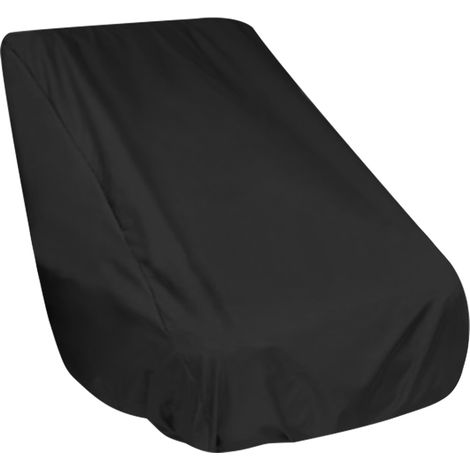 Housse imperméable durable pour grand bureau et chaises d'extérieur Protection pour meubles toutes saisons (noir) (1/5)